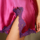 LUNA - Elegant silk nightgown for women with adjustable straps
