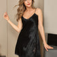 LUNA - Elegant silk nightgown for women with adjustable straps